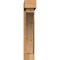 Ekena Millwork Thorton Block Rough Sawn Bracket w/ Offset Brace, Western Red Cedar, 6"W x 24"D x 32"H BKT0604X24X32THR05RWR - alternate 2